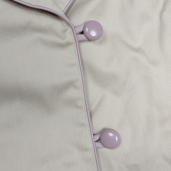 Uzzi women's trench coat size 11/12 - Picture 5 of 15